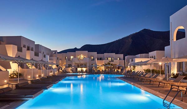 Aqua Blue Beach Hotel à Perissa