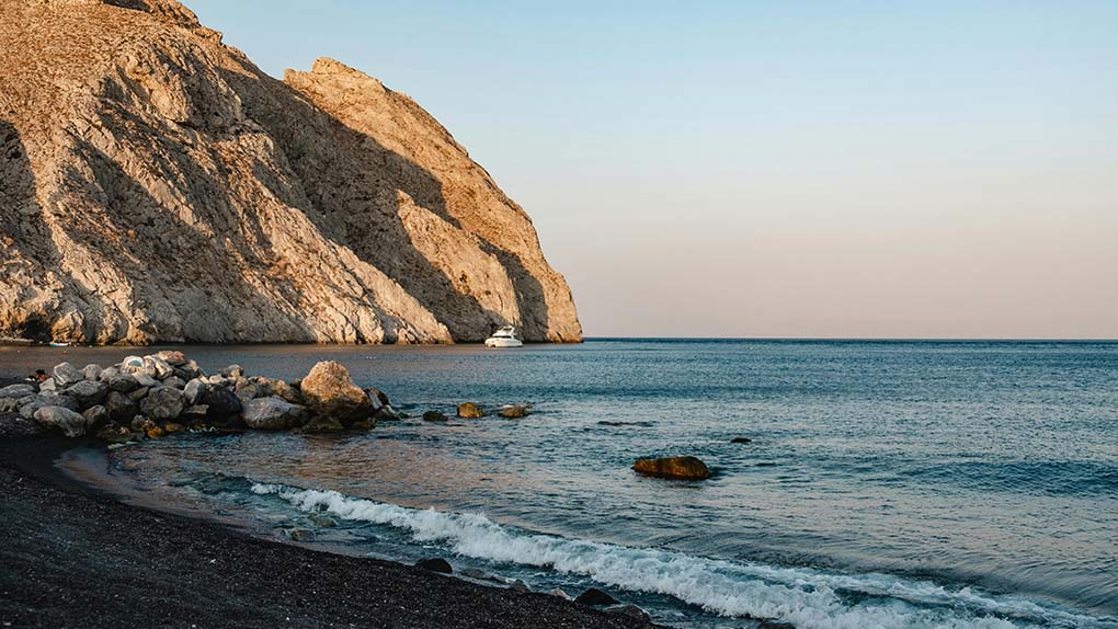 plage Santorin